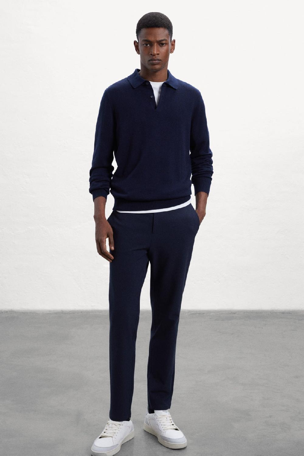 Ecoalf BLUE TER TROUSERS