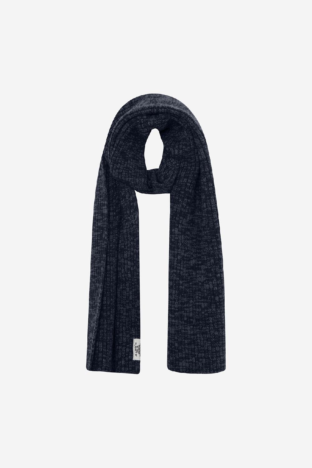 Ecoalf BLUE THICK SCARF
