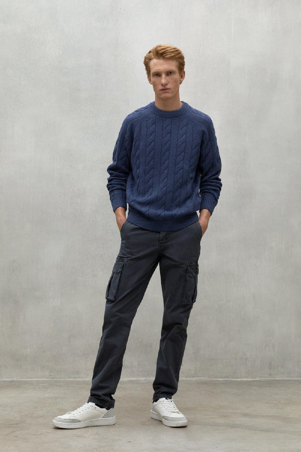 Ecoalf BLUE TILO SWEATER