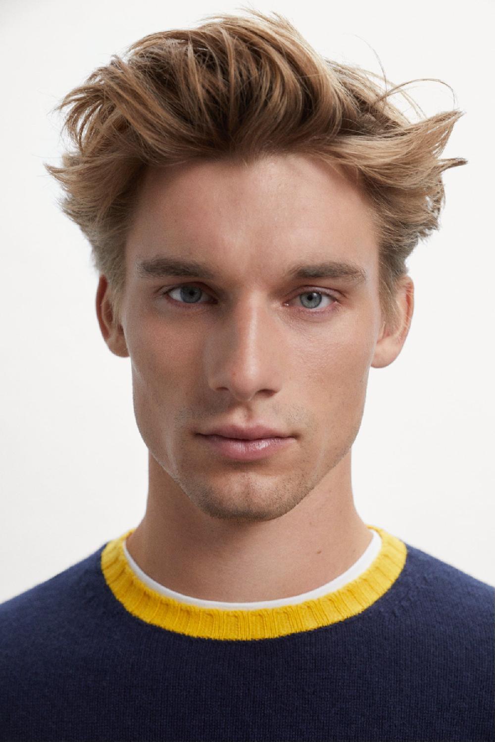 Ecoalf BLUE TOKI KNITTED JUMPER