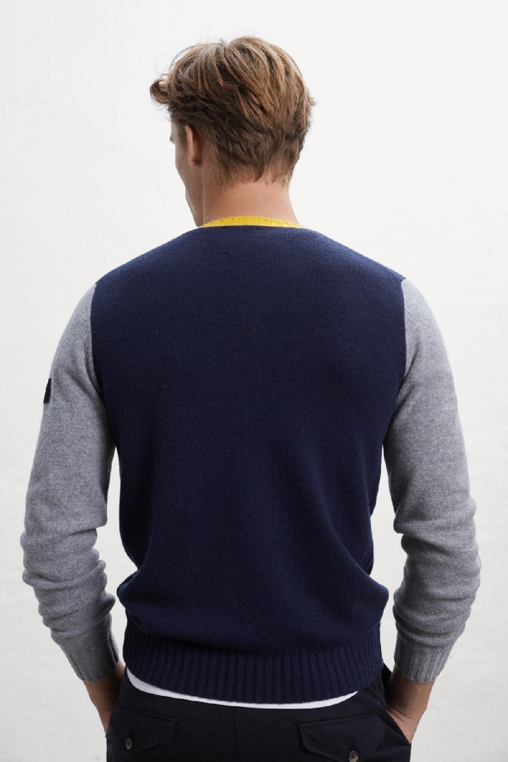 Ecoalf BLUE TOKI KNITTED JUMPER