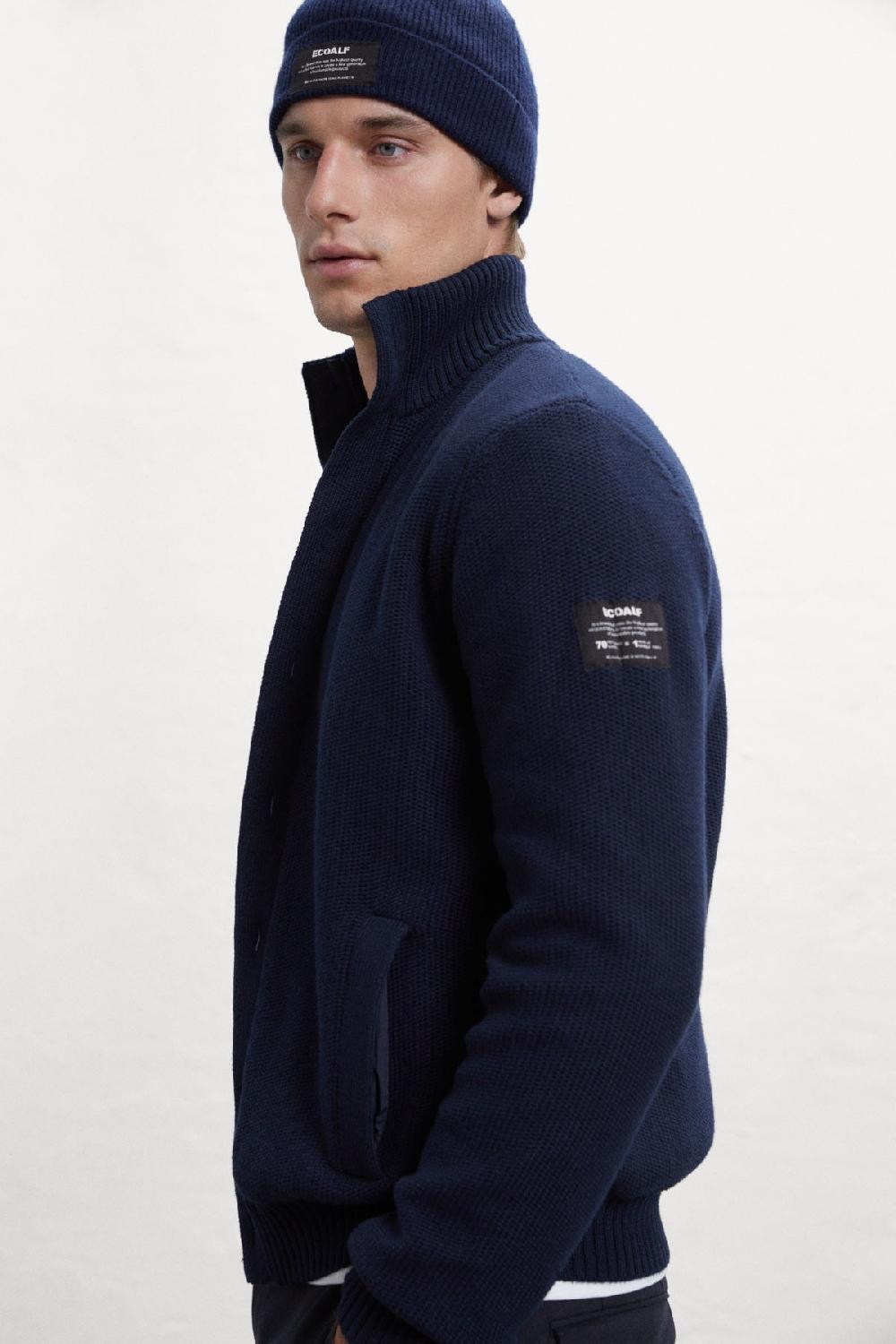 Ecoalf BLUE TROCA KNITTED JUMPER