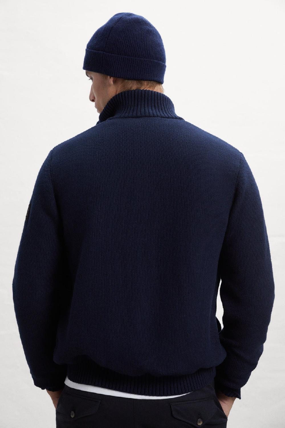 Ecoalf BLUE TROCA KNITTED JUMPER
