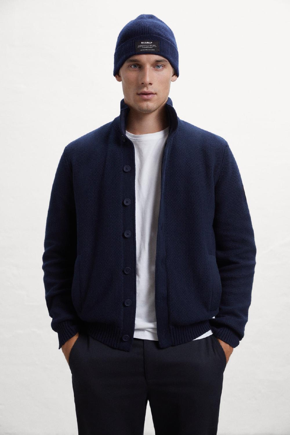 Ecoalf BLUE TROCA KNITTED JUMPER