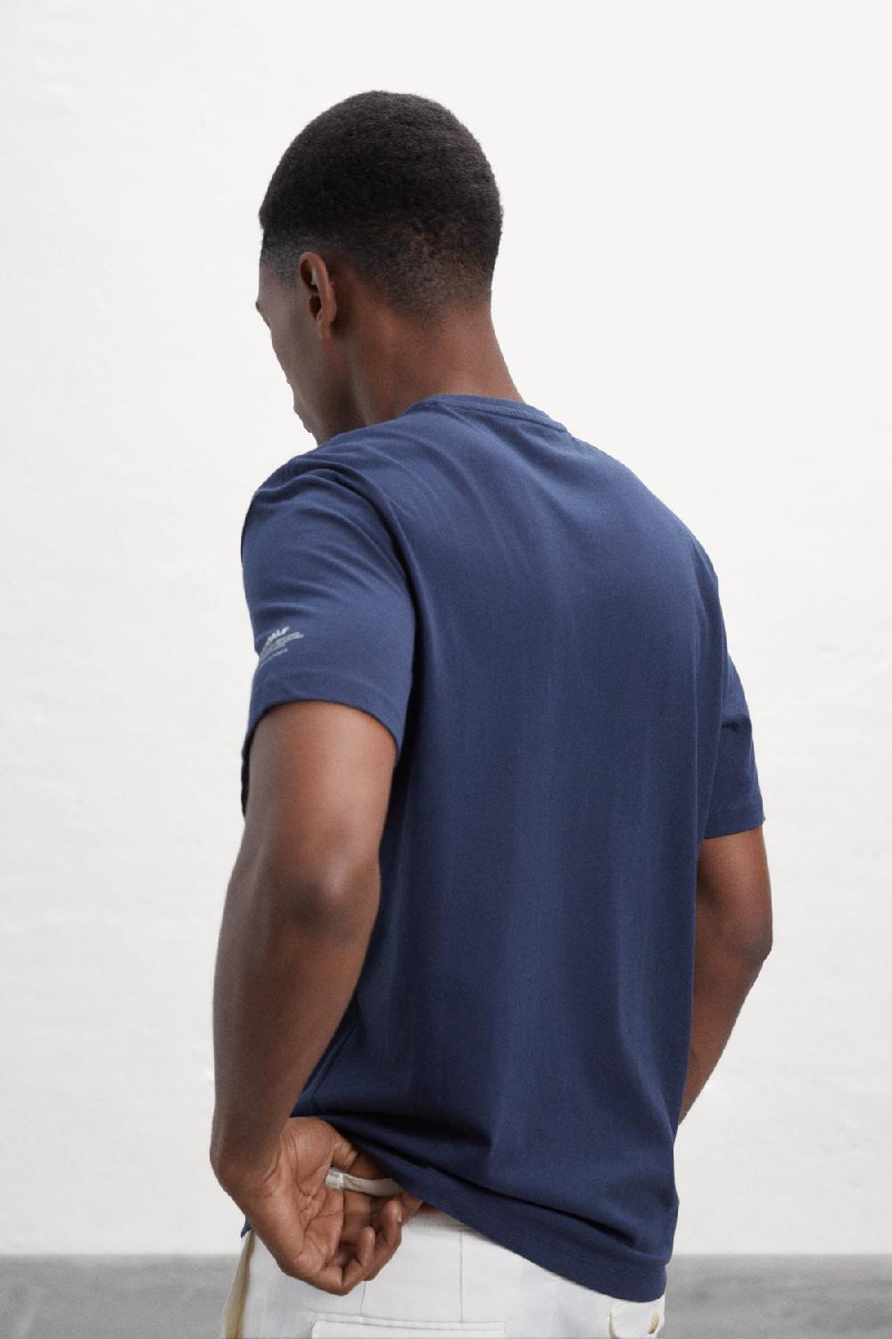 Ecoalf BLUE TXIM T-SHIRT