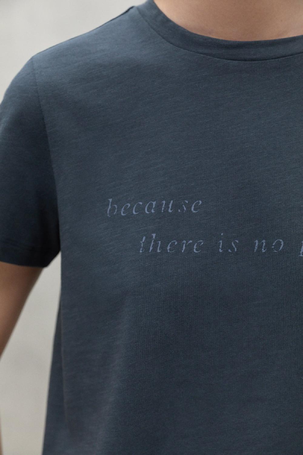 Ecoalf BLUE UCLES T-SHIRT