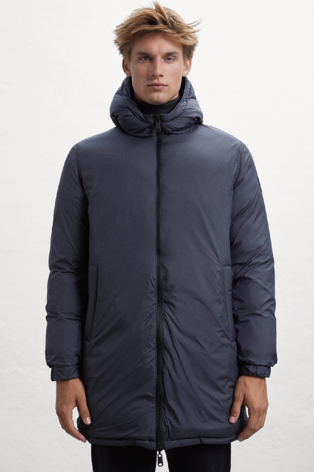 Ecoalf BLUE VINTAGE REVERSIBLE COAT