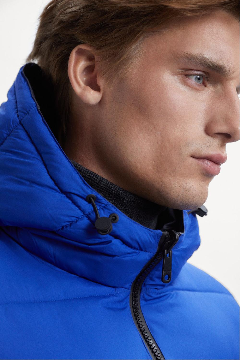 Ecoalf BLUE VINTAGE REVERSIBLE COAT