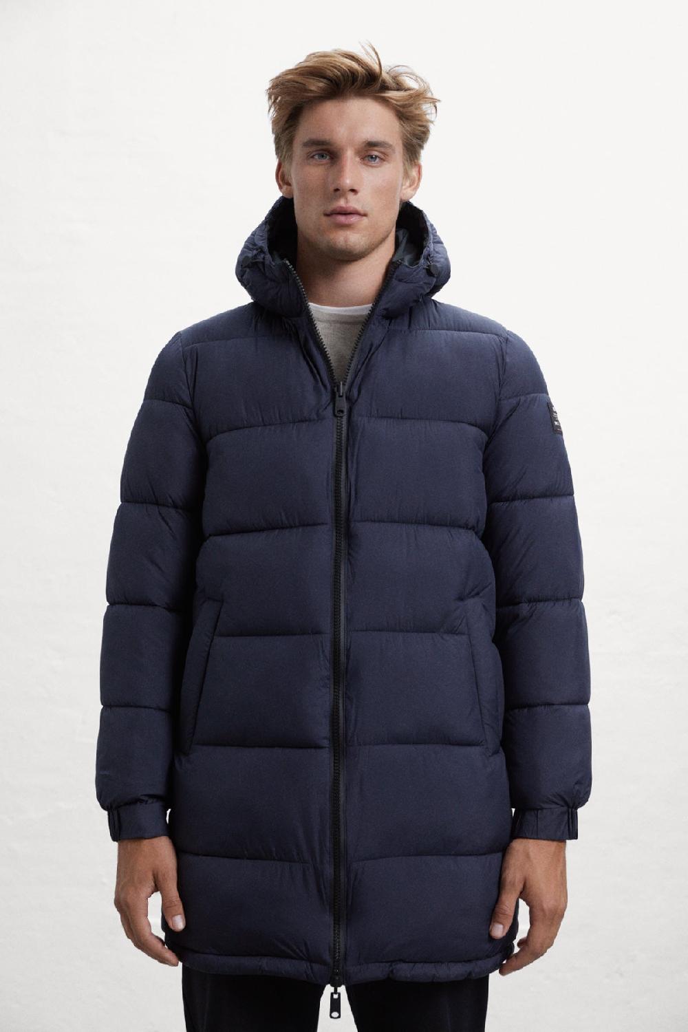 Ecoalf BLUE VINTAGE REVERSIBLE COAT