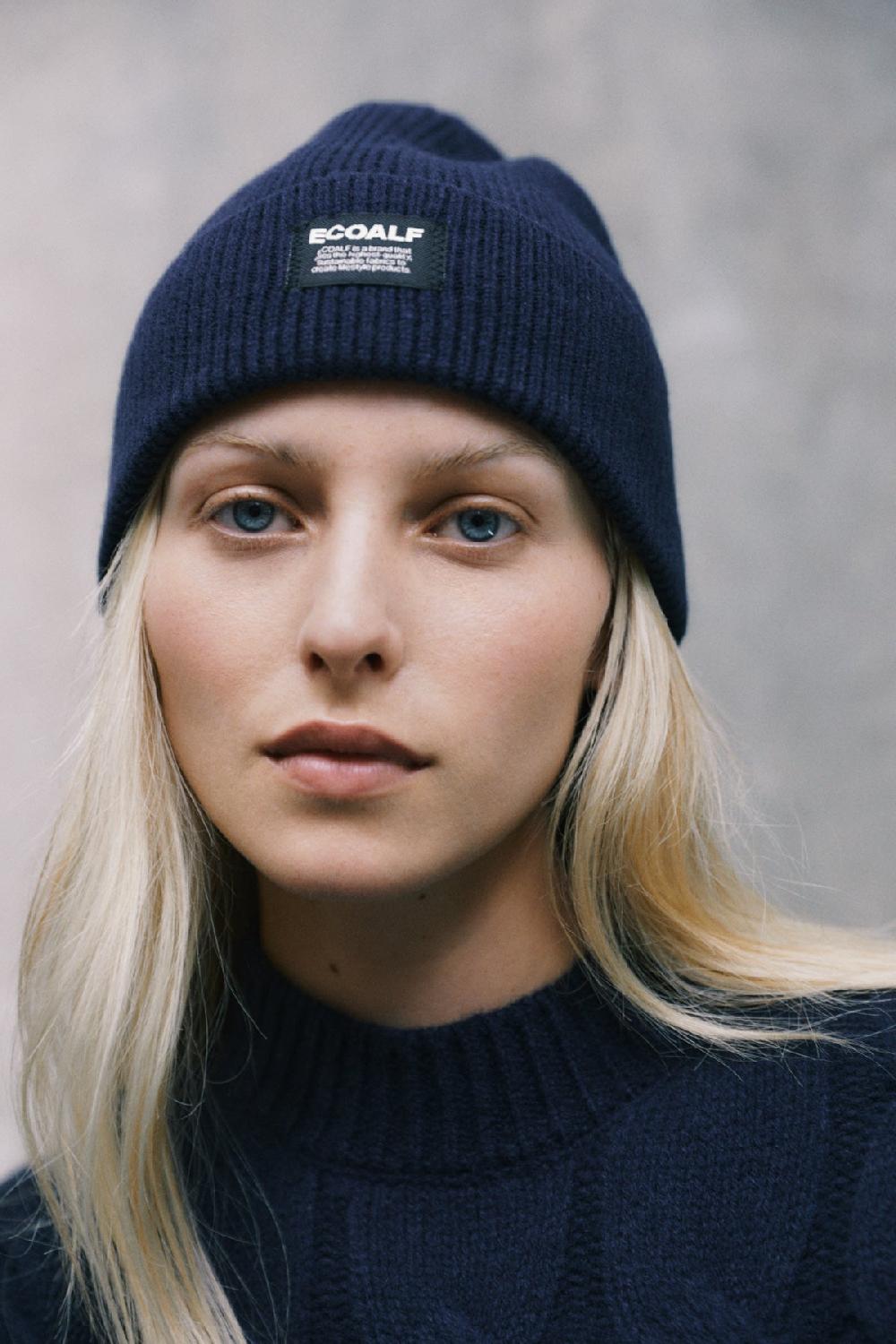 Ecoalf BLUE WOOL HAT