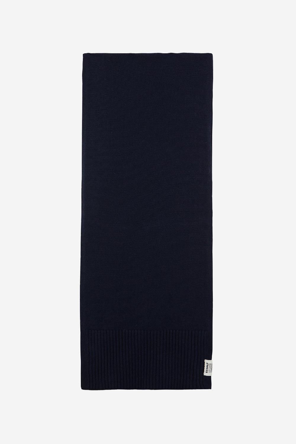 Ecoalf BLUE WOOL SCARF