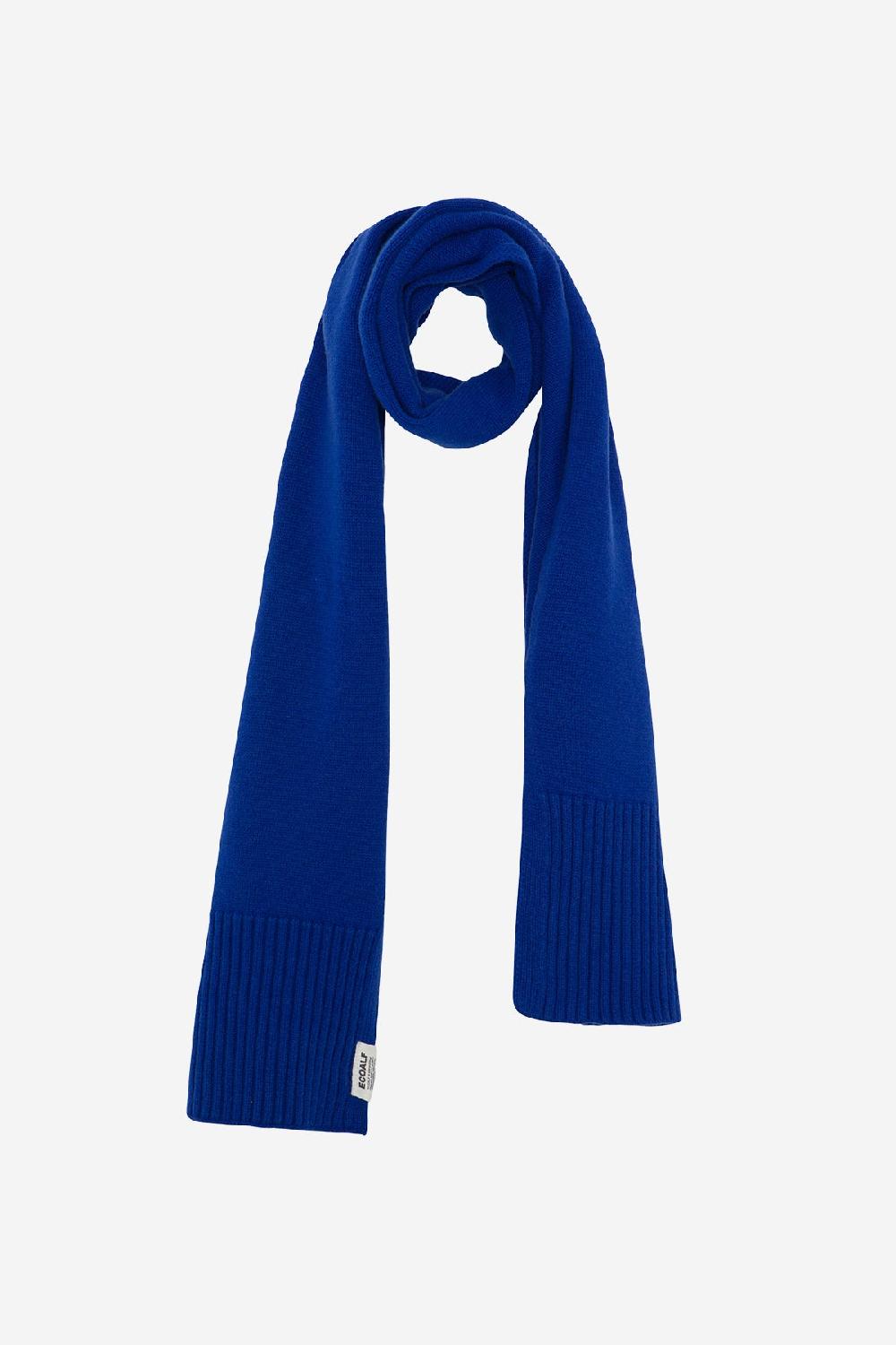 Ecoalf BLUE WOOL SCARF