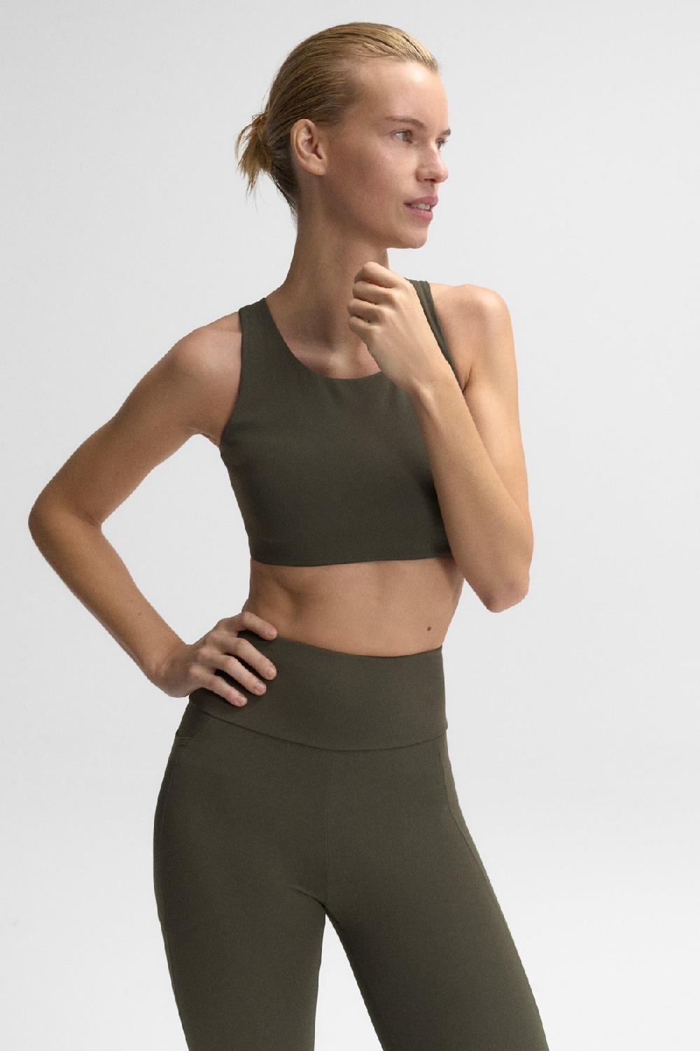 Ecoalf BONA BALANCE YOGA BRA GREEN