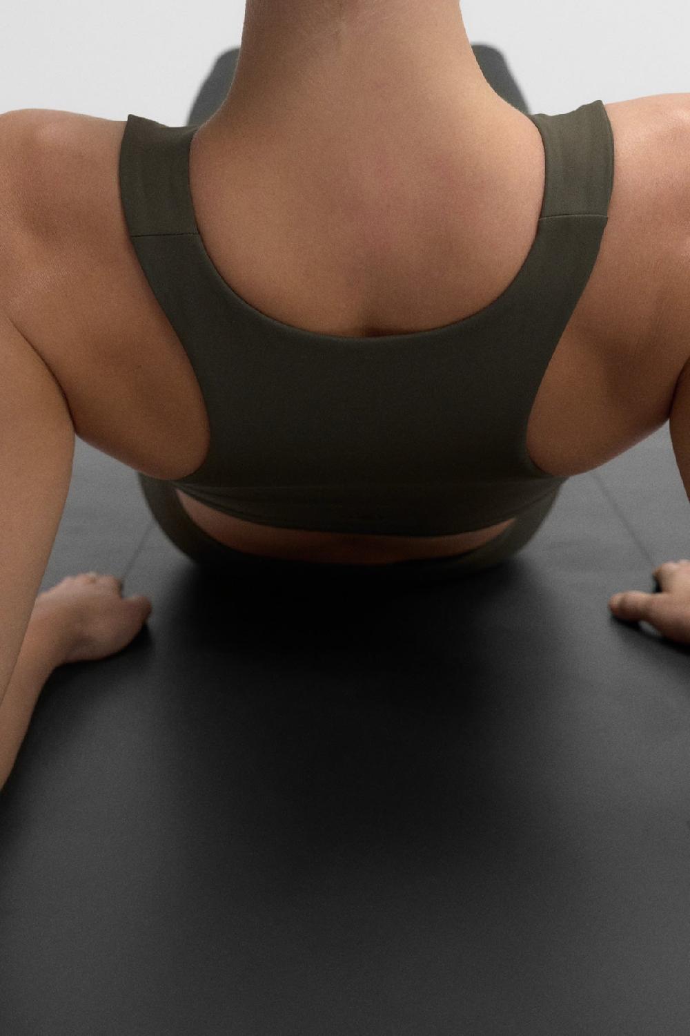 Ecoalf BONA BALANCE YOGA BRA GREEN