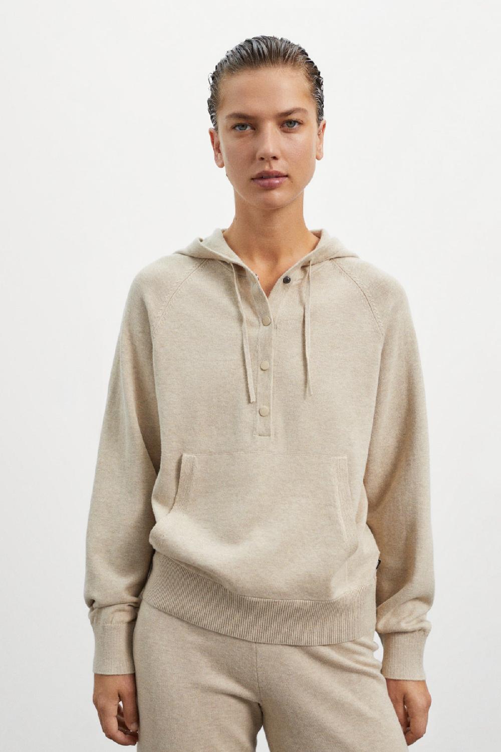 Ecoalf BROWN ABEDUL KNITTED JUMPER