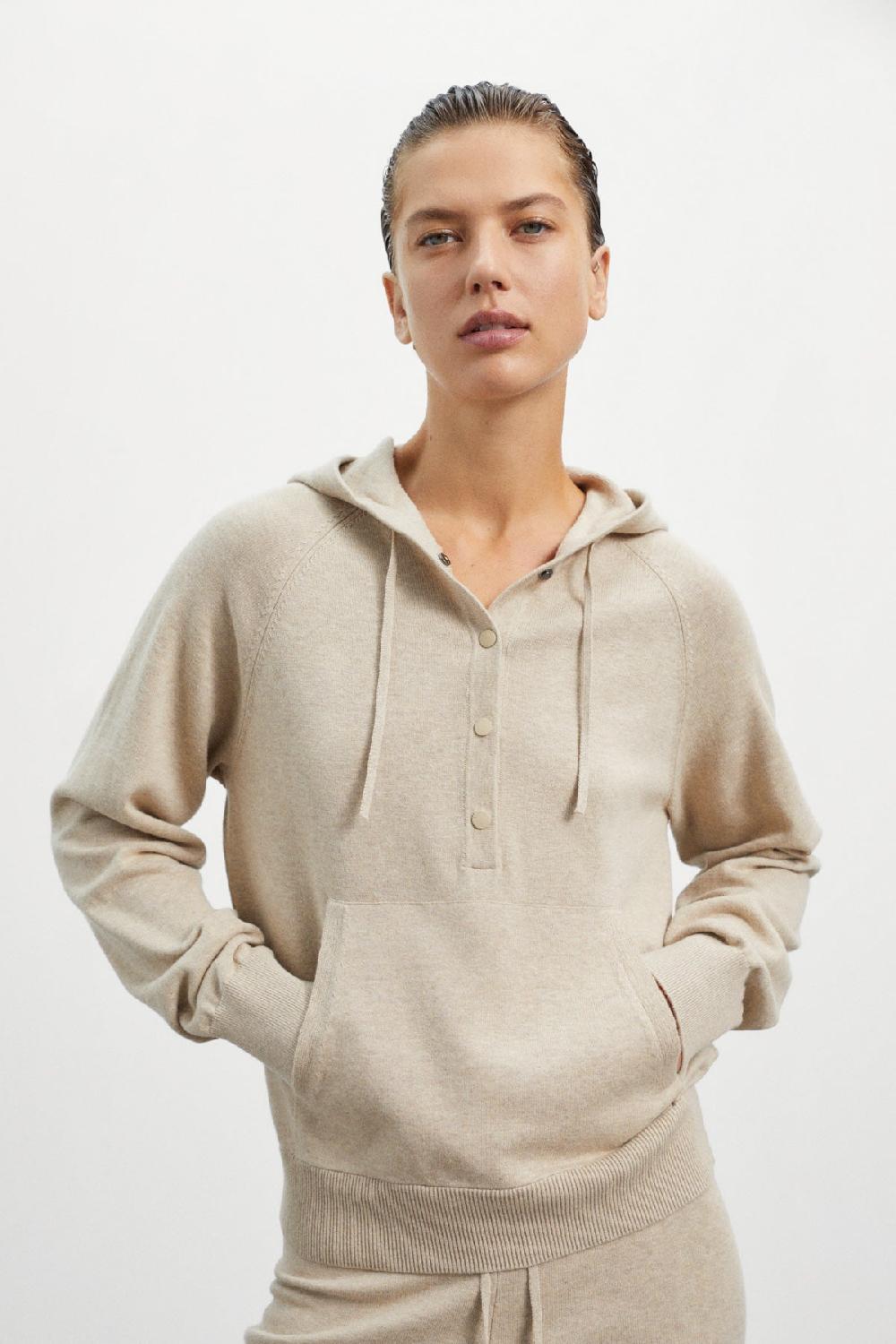 Ecoalf BROWN ABEDUL KNITTED JUMPER