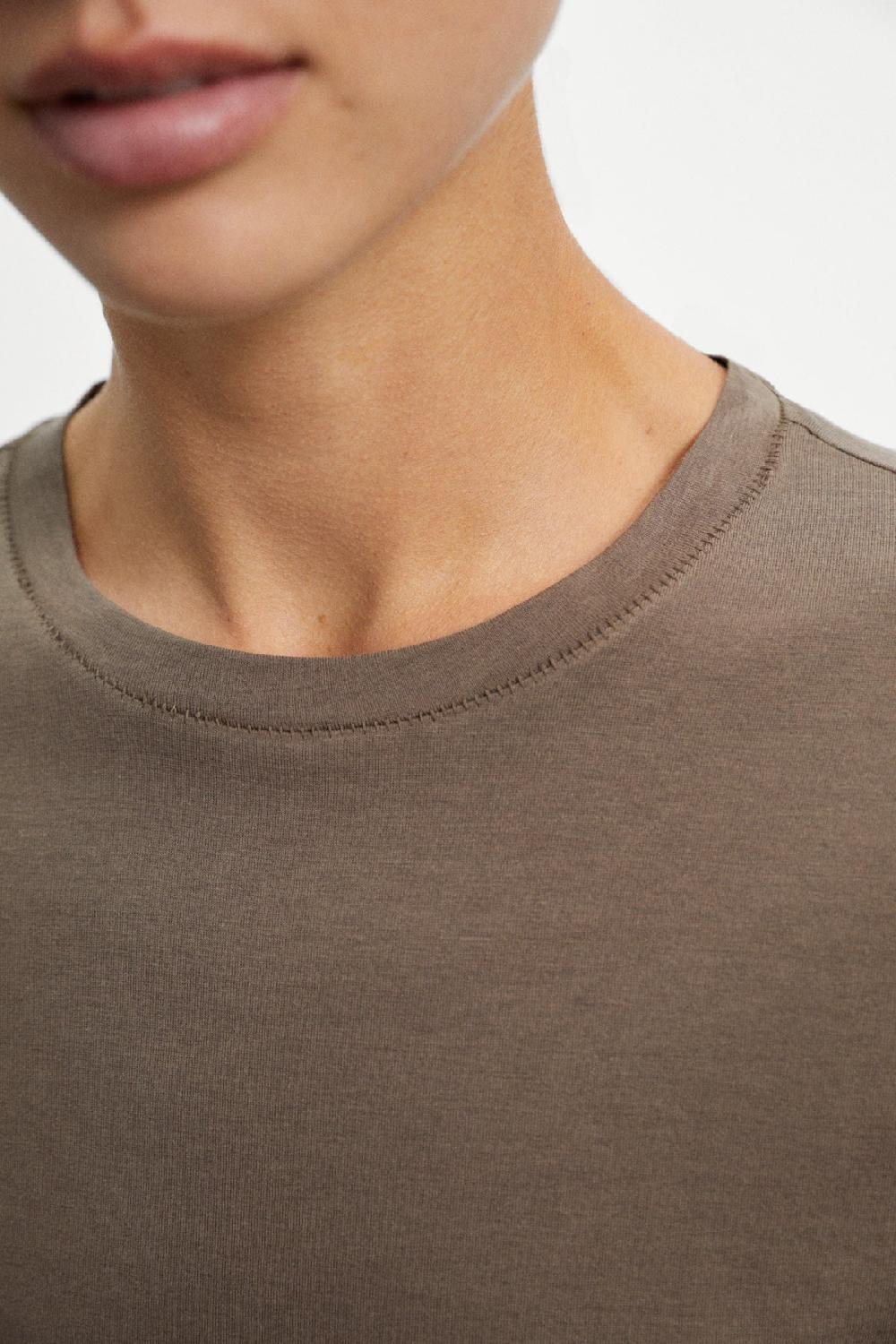 Ecoalf BROWN ALAYOR T-SHIRT