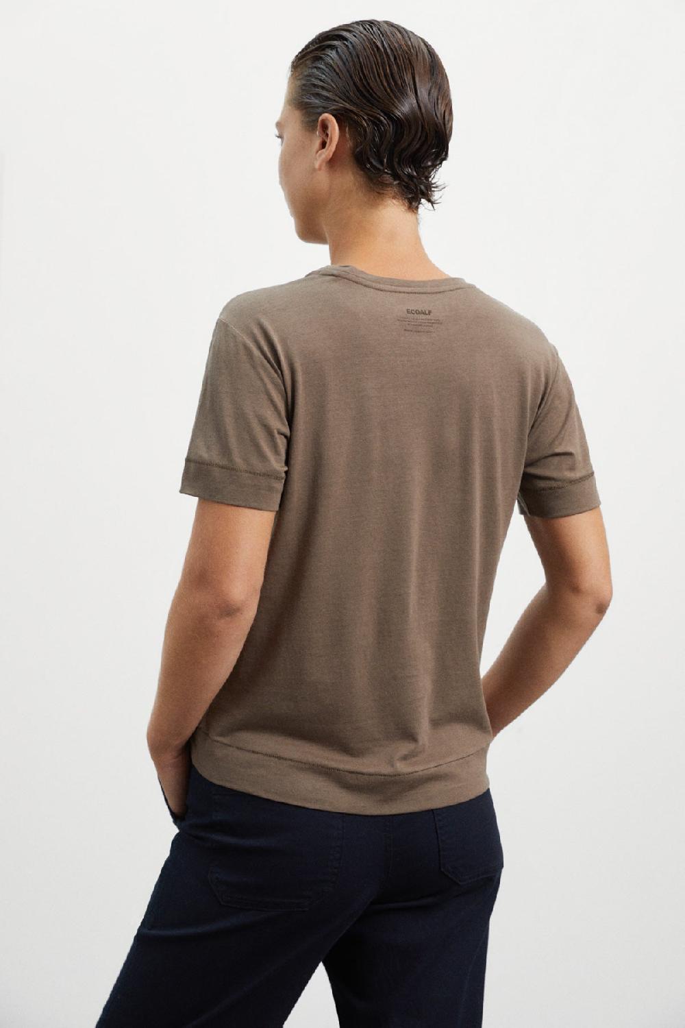 Ecoalf BROWN ALAYOR T-SHIRT