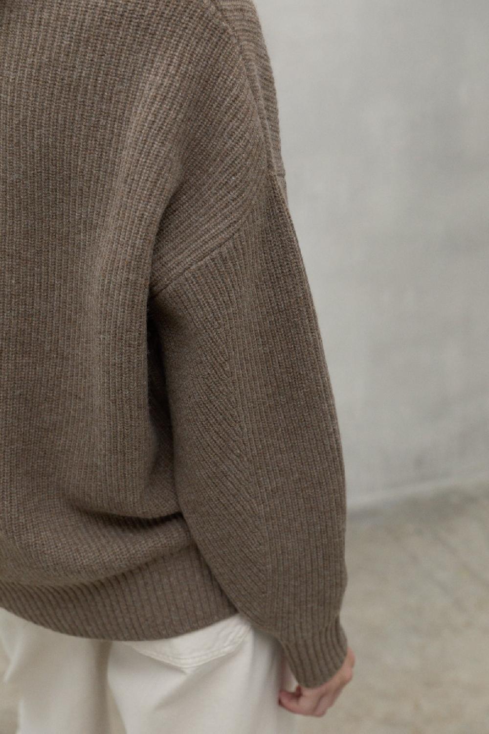 Ecoalf BROWN AZALEA SWEATER