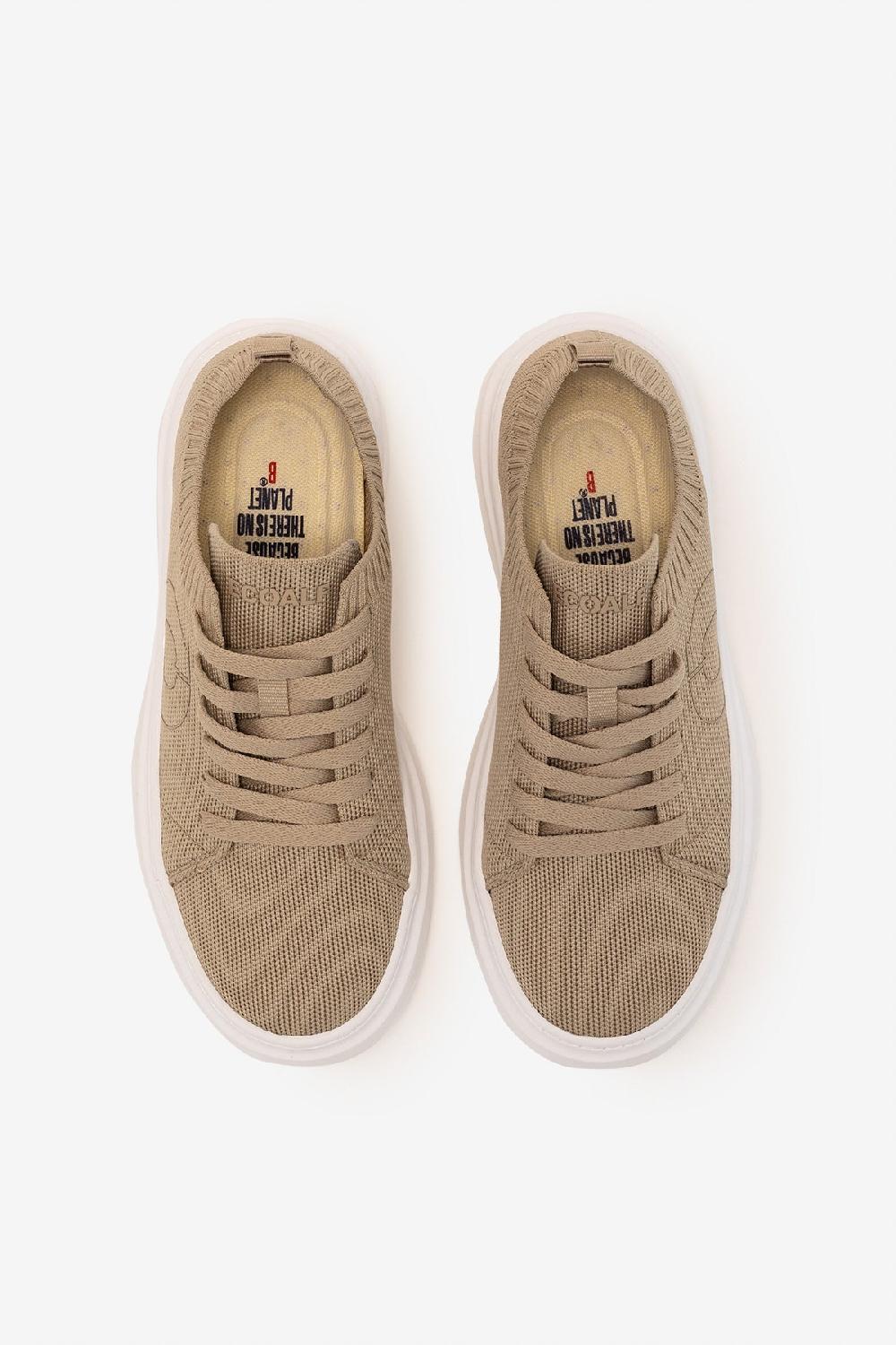 Ecoalf BROWN BERMUDAS TRAINERS