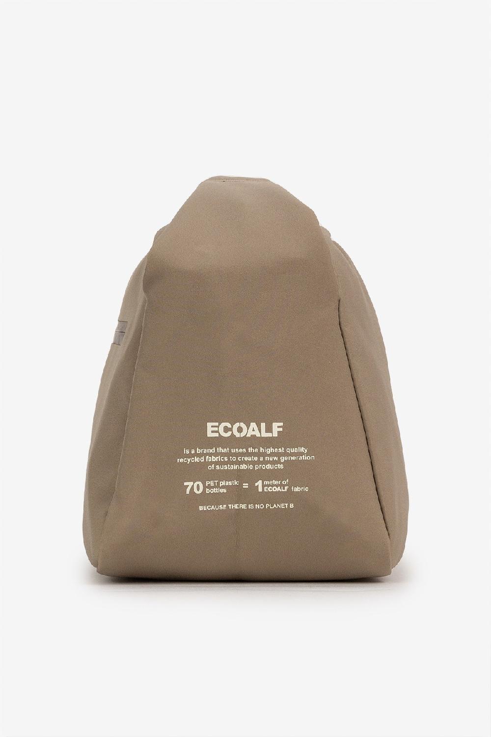 Ecoalf BROWN BONDED HOBO BAG