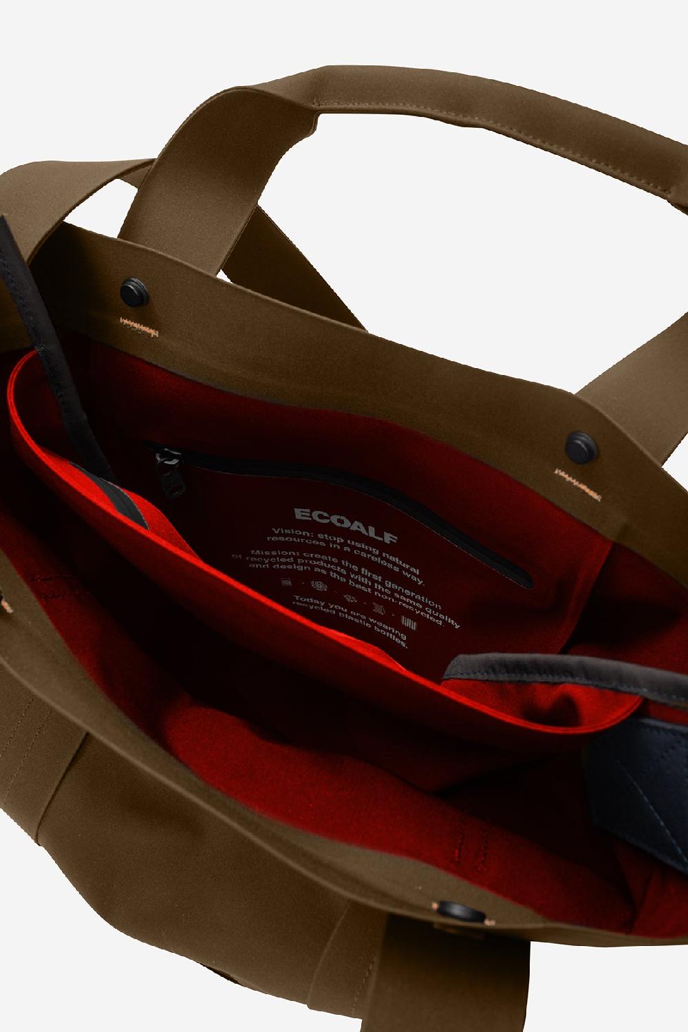 Ecoalf BROWN BONDED M SHOPPER BAG