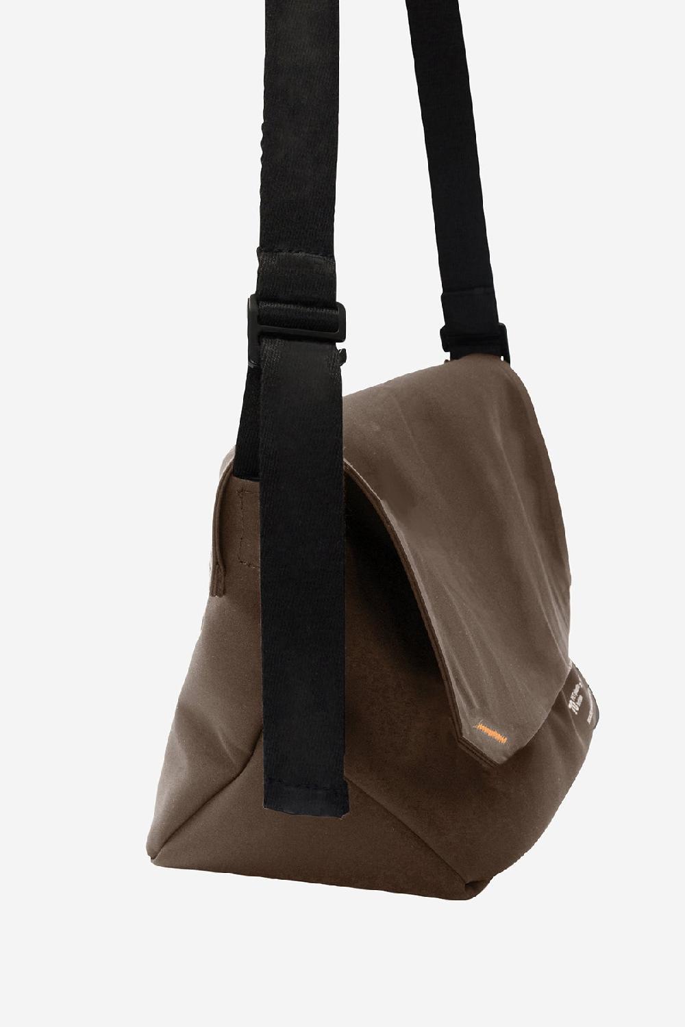 Ecoalf BROWN BONDED SHOULDER BAG