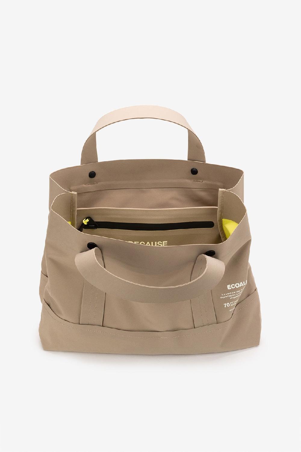 Ecoalf BROWN BONDED TOTE BAG