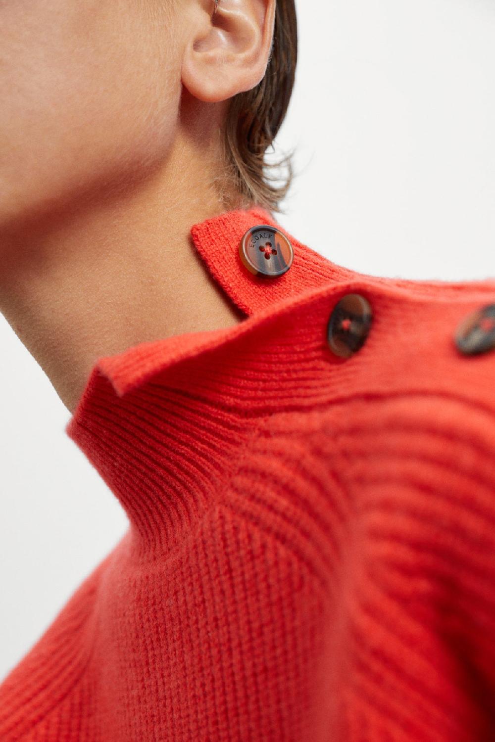 Ecoalf BROWN BURSARIA KNITTED JUMPER