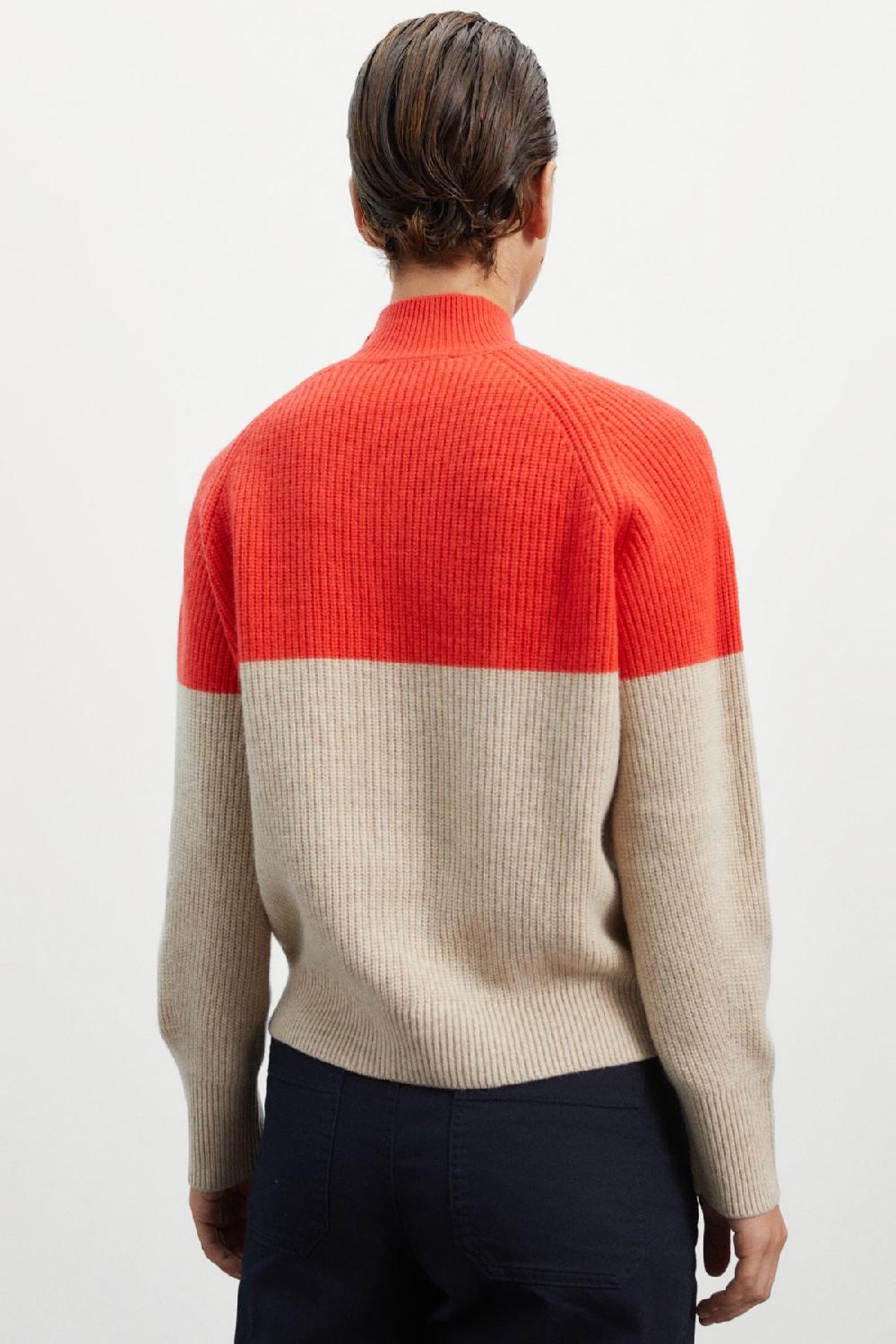 Ecoalf BROWN BURSARIA KNITTED JUMPER