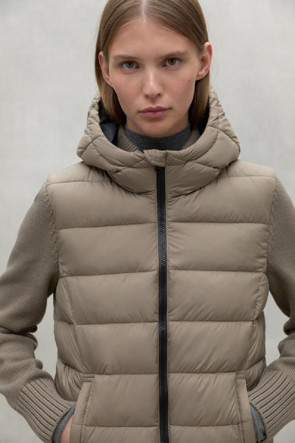 Ecoalf BROWN DENALI KNITTED JACKET