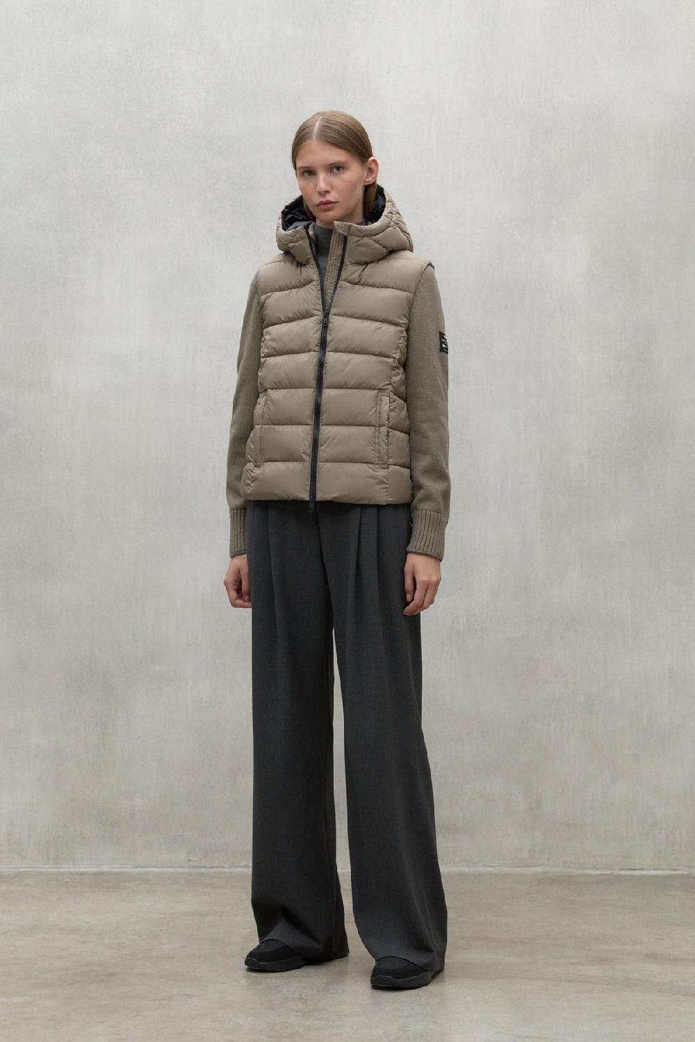 Ecoalf BROWN DENALI KNITTED JACKET