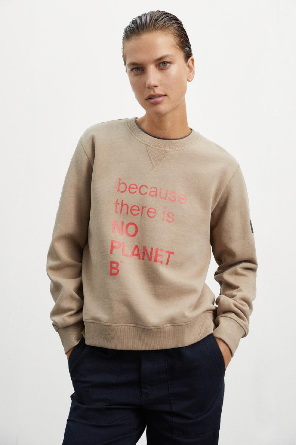 Ecoalf BROWN DUBLIN SWEATSHIRT