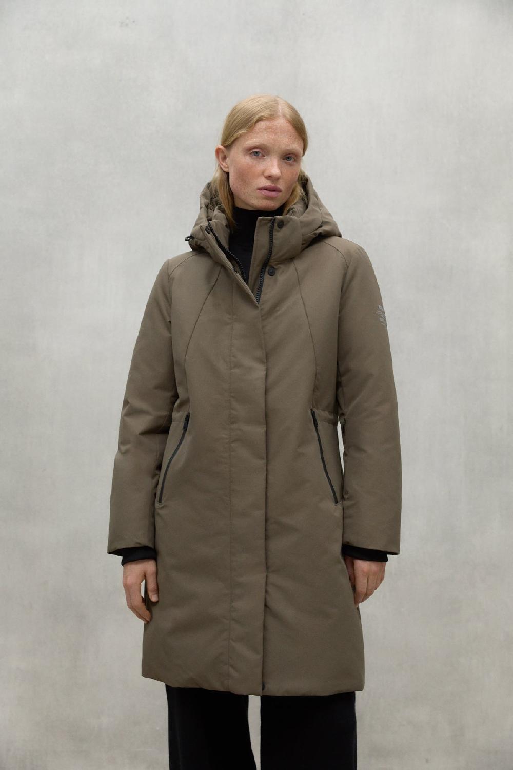 Ecoalf BROWN GLAMOUR COAT