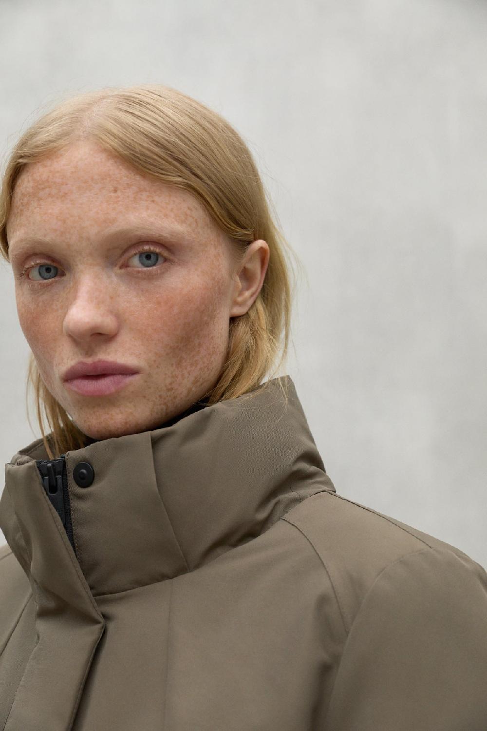 Ecoalf BROWN GLAMOUR COAT