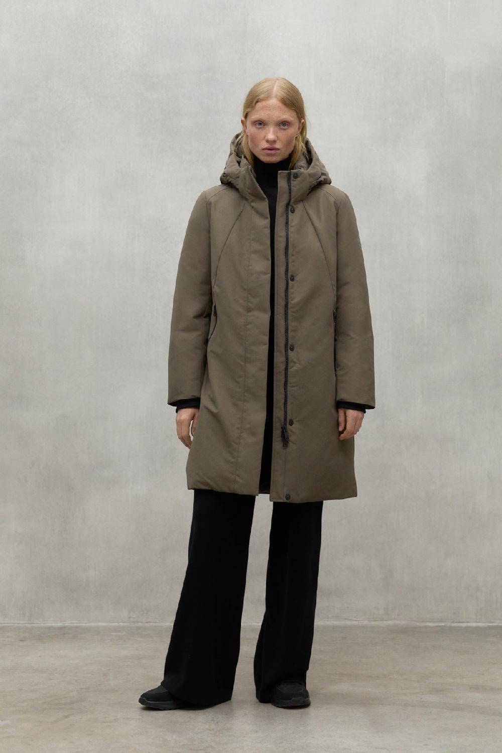 Ecoalf BROWN GLAMOUR COAT