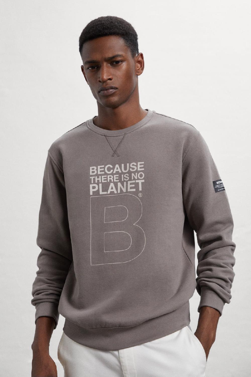 Ecoalf BROWN GREAT B SWEATSHIRT
