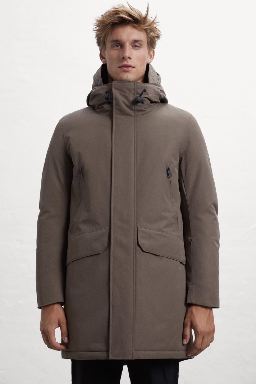 Ecoalf BROWN ICEBERG COAT