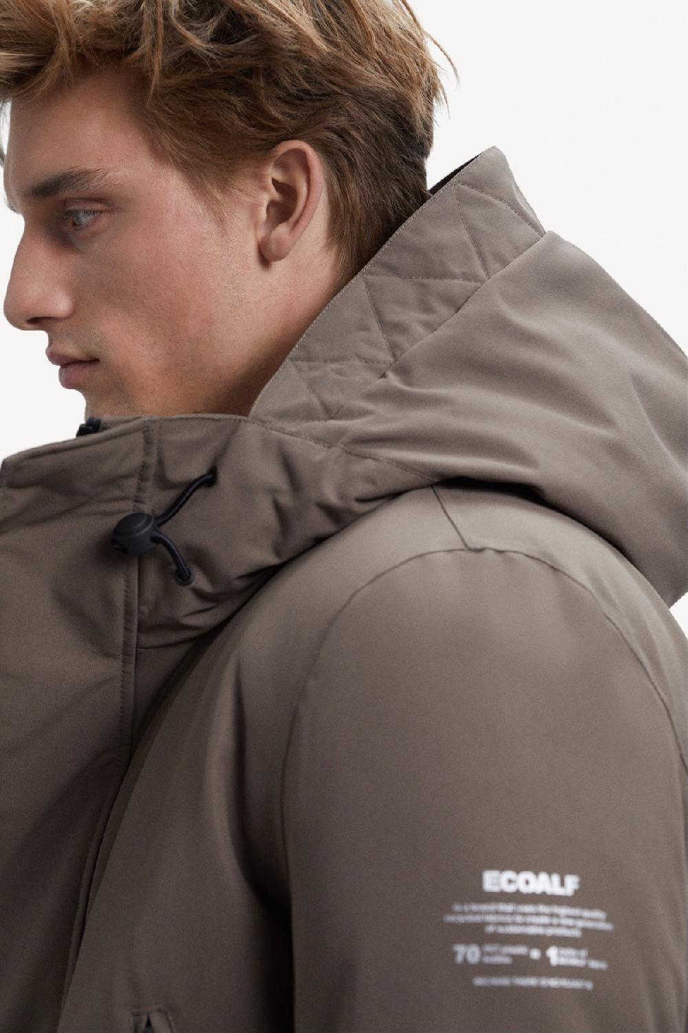 Ecoalf BROWN ICEBERG COAT