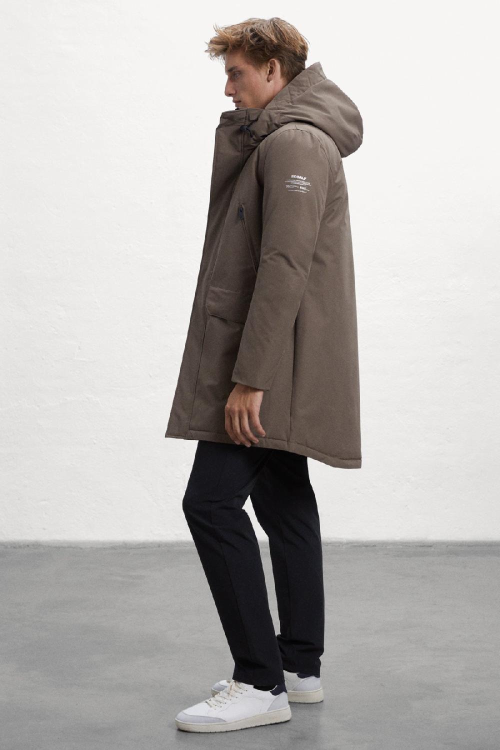 Ecoalf BROWN ICEBERG COAT