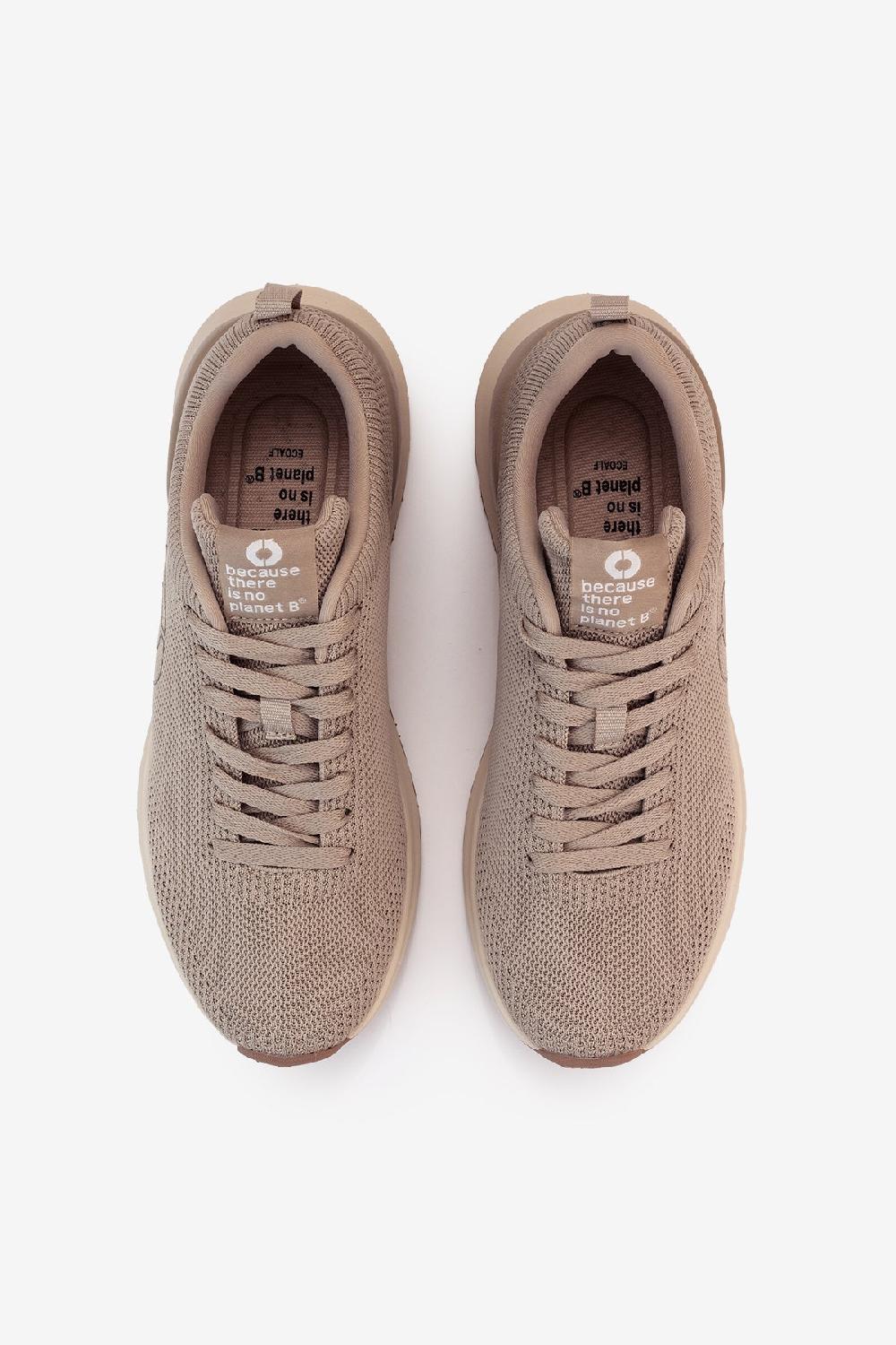 Ecoalf BROWN KNITTED CONDE TRAINERS