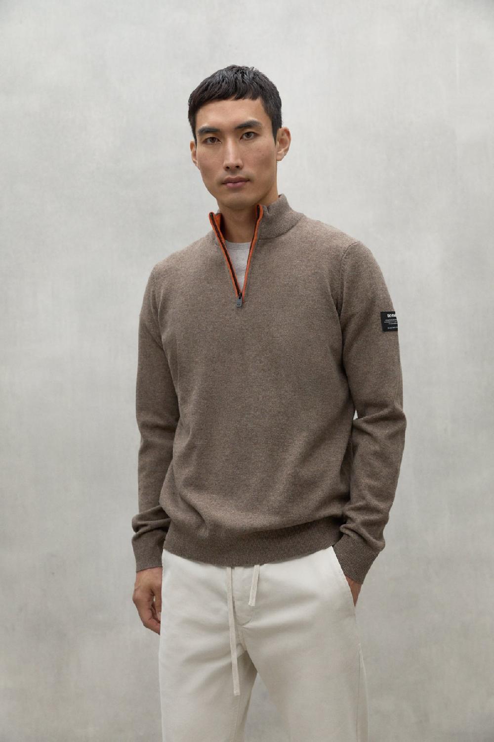 Ecoalf BROWN LARCH SWEATER