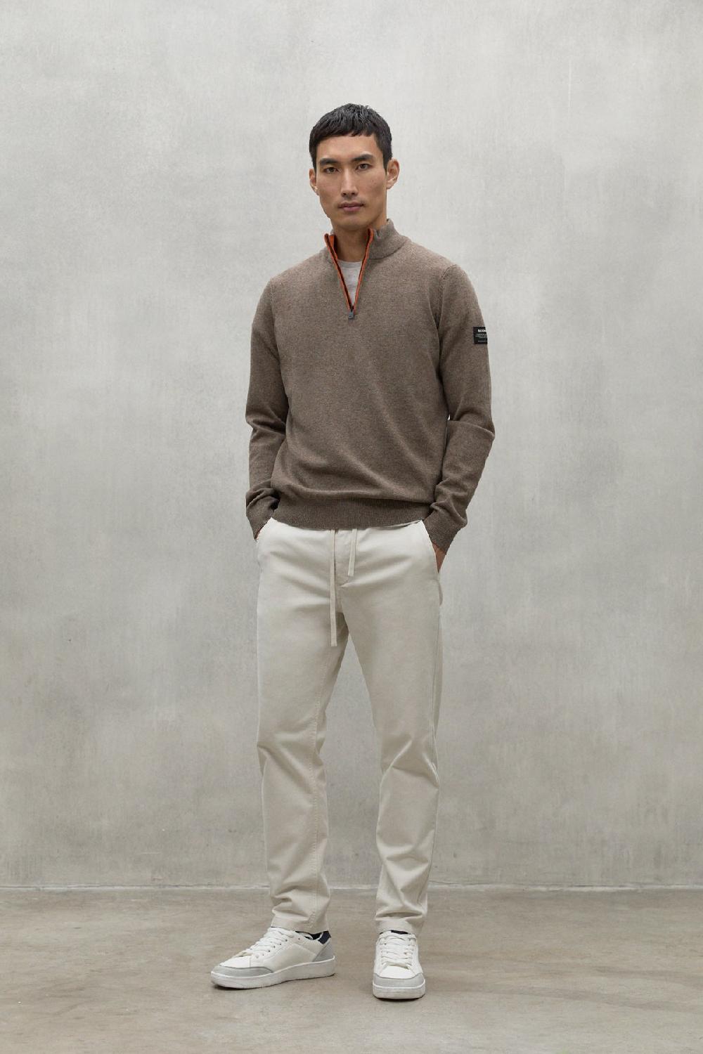 Ecoalf BROWN LARCH SWEATER