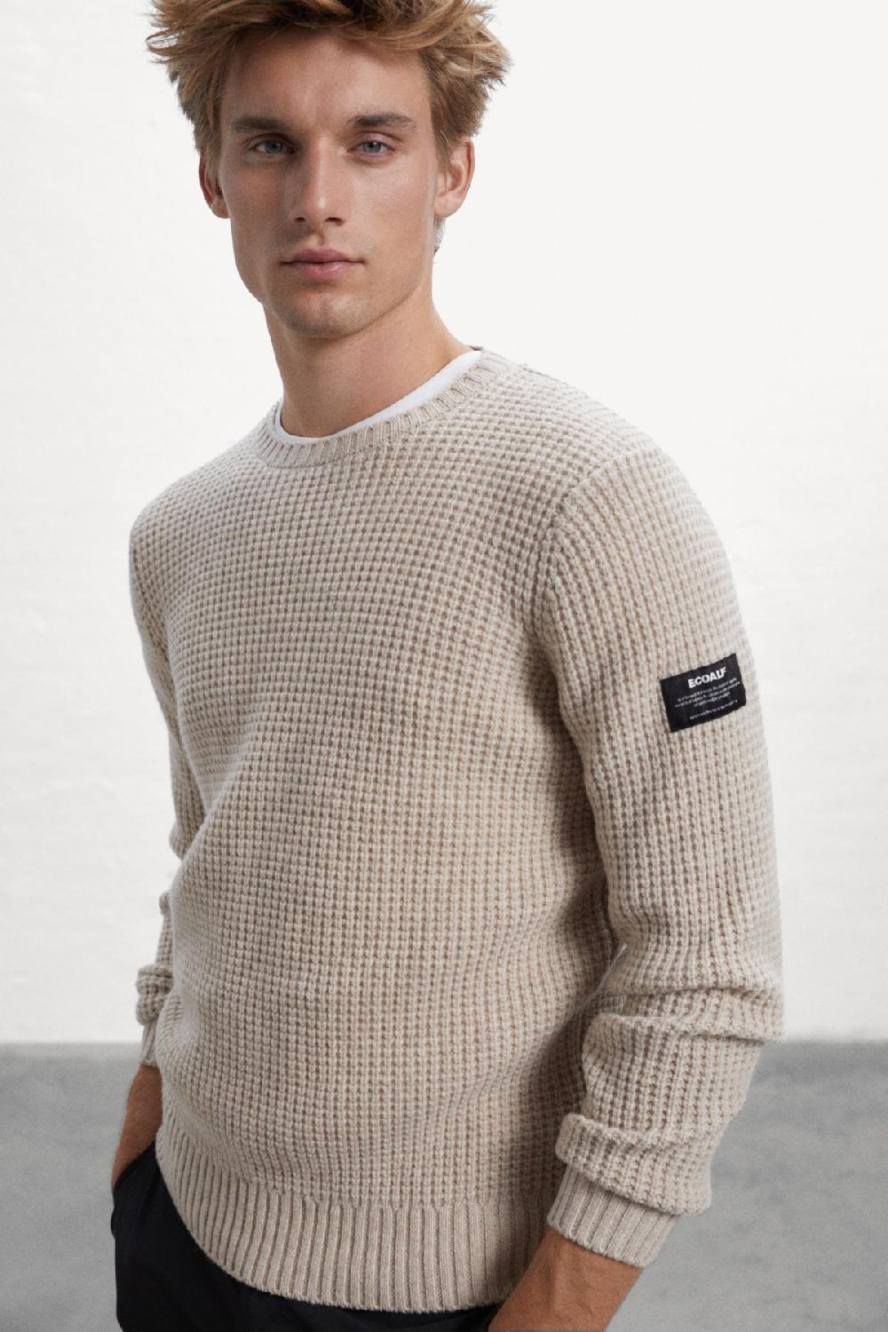 Ecoalf BROWN MERA KNITTED JUMPER