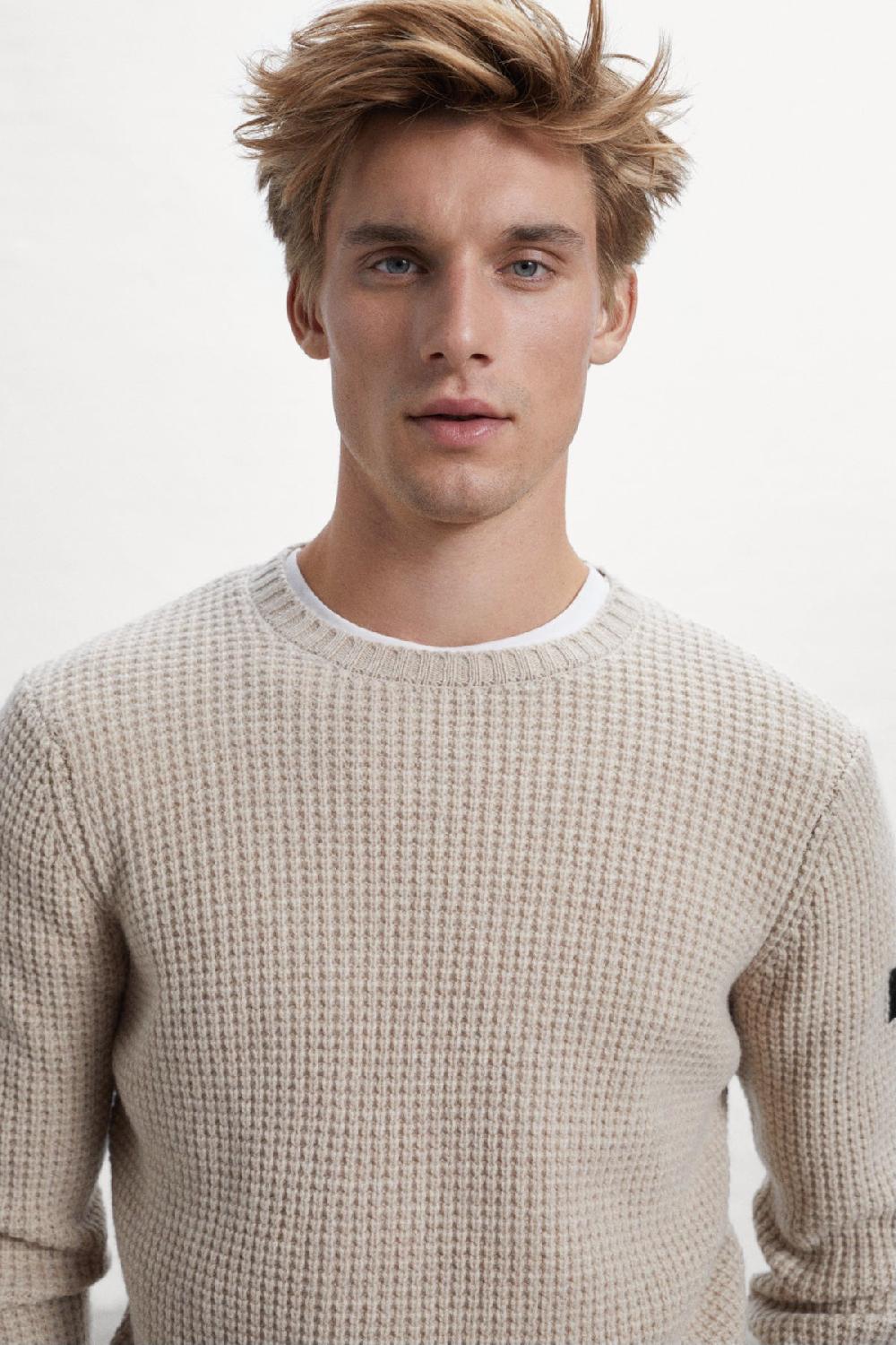 Ecoalf BROWN MERA KNITTED JUMPER
