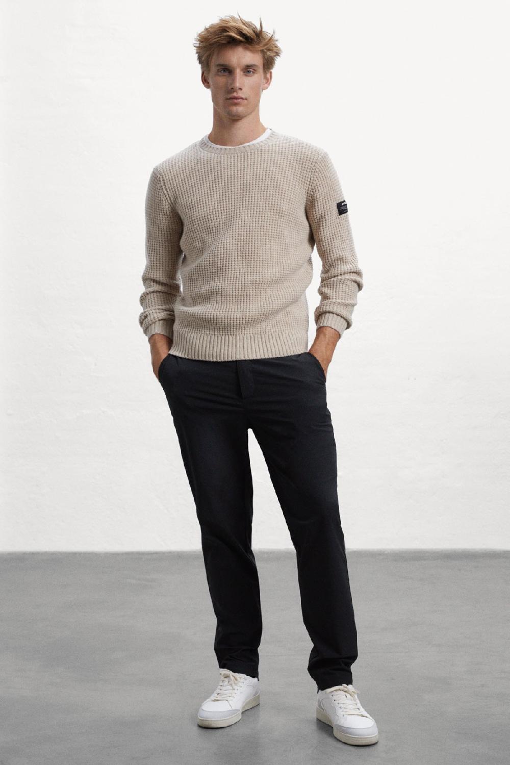 Ecoalf BROWN MERA KNITTED JUMPER