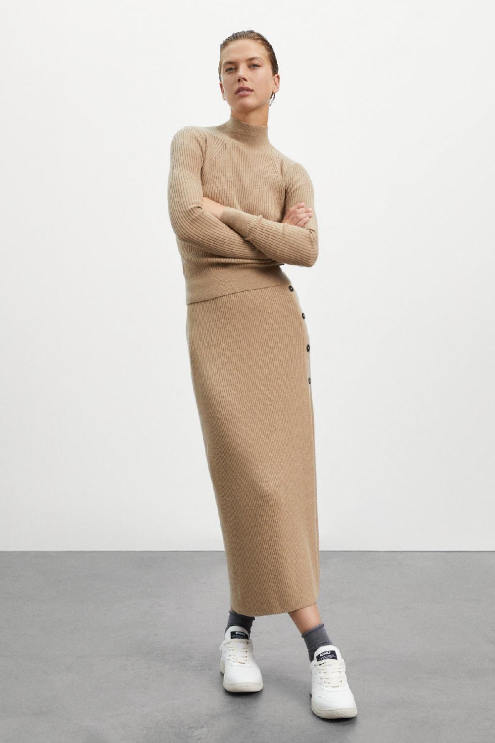 Ecoalf BROWN MIA SKIRT