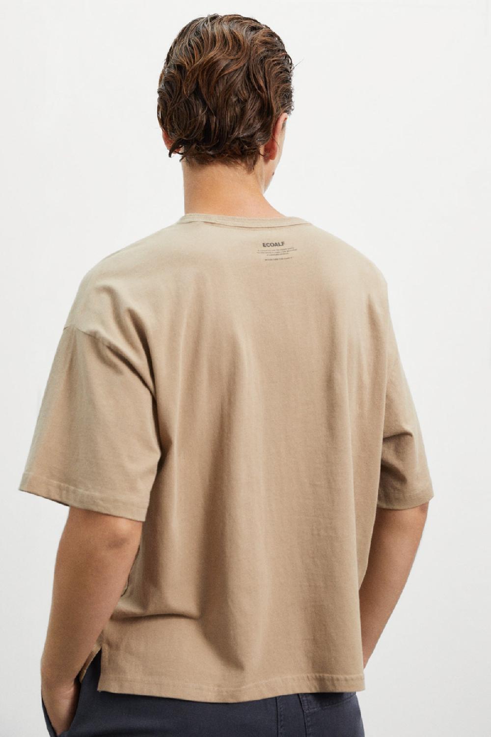 Ecoalf BROWN ODESE T-SHIRT