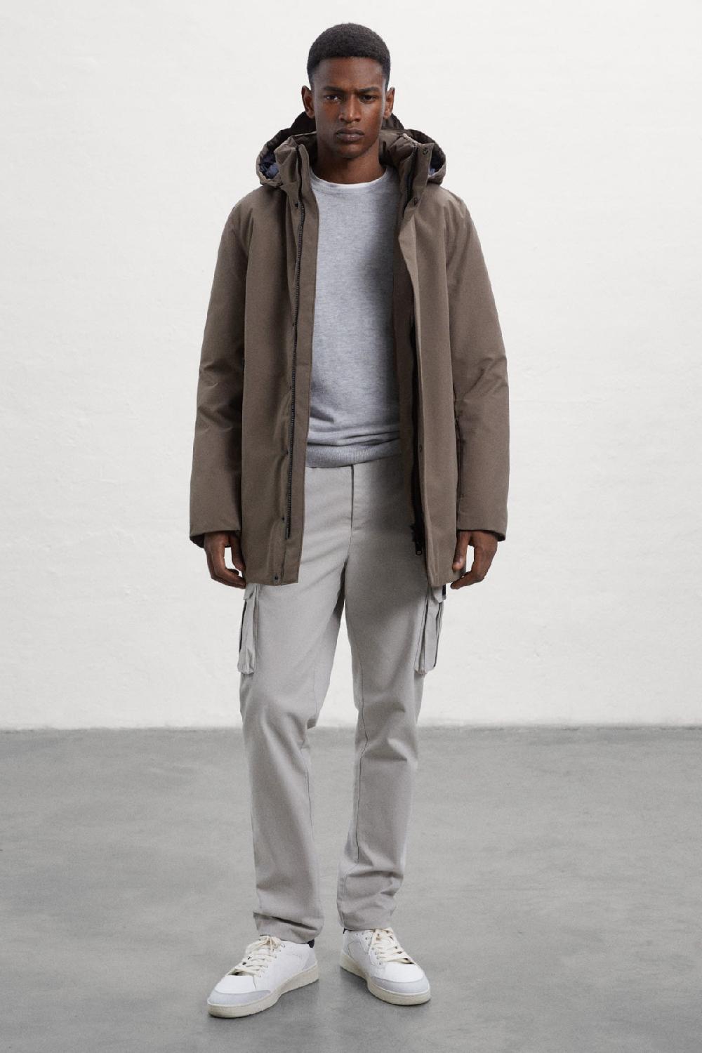 Ecoalf BROWN PARKO COAT