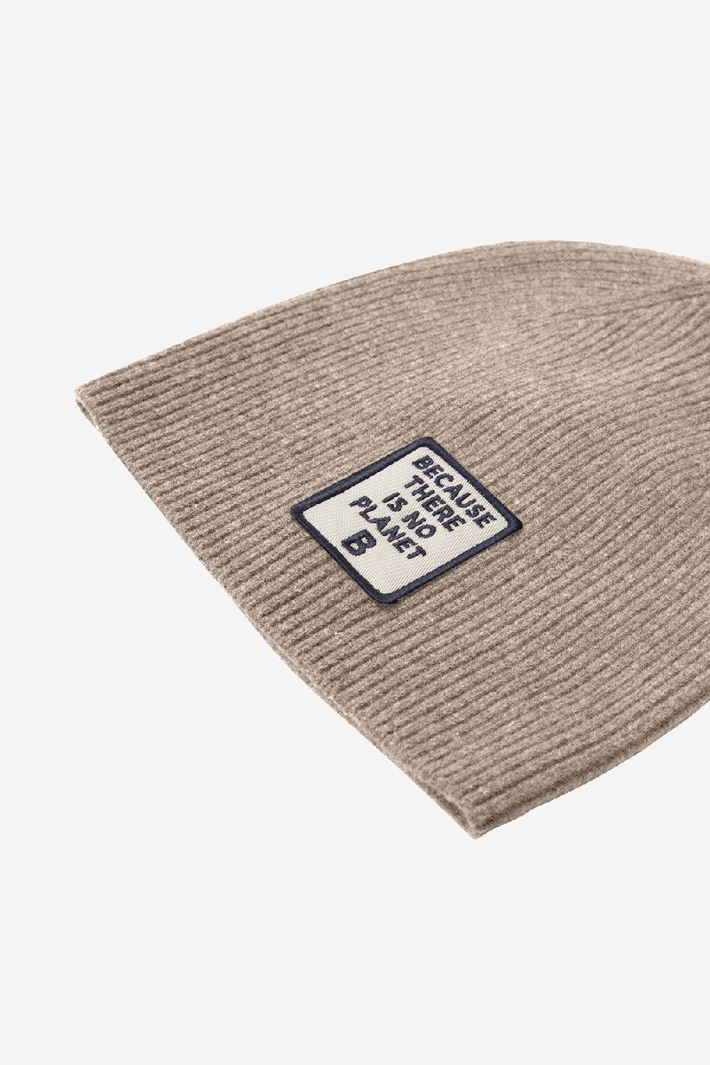 Ecoalf BROWN PATCH BECAUSE HAT